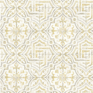 Sonoma Yellow Beach Tile Wallpaper by Chesapeake