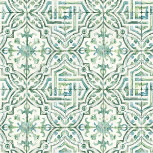 Sonoma Green Beach Tile Wallpaper by Chesapeake
