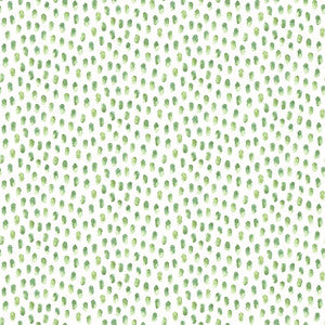 Sand Green Painted Dots Wallpaper by Chesapeake