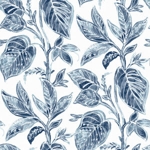 Mangrove Blue Botanical Wallpaper by Chesapeake