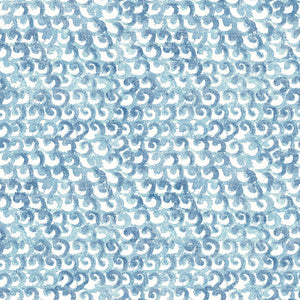 Saltwater Aqua Wave Wallpaper by Chesapeake