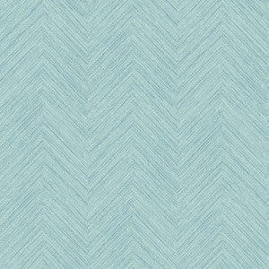 Caladesi Aqua Faux Linen Wallpaper by Chesapeake
