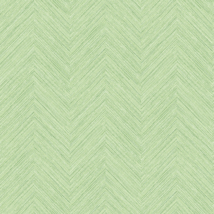 Caladesi Green Faux Linen Wallpaper by Chesapeake Sanibel Covers about 56.4 square feet 20.5-in by 33-ft long roll Prepasted 20.5 - Fabric Carolina -