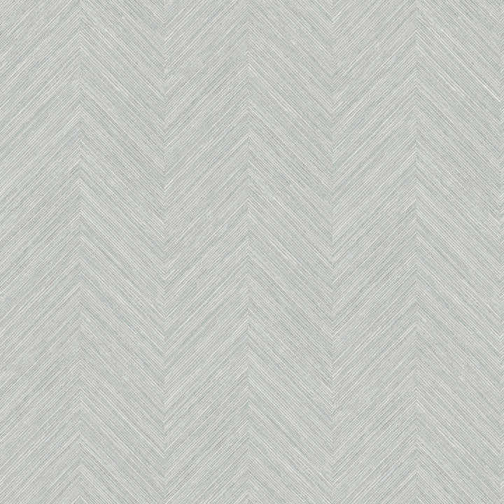 Caladesi Grey Faux Linen Wallpaper by Chesapeake Sanibel Covers about 56.4 square feet 20.5-in by 33-ft long roll Prepasted 20.5 - Fabric Carolina -