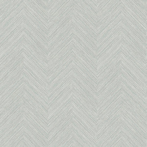 Caladesi Grey Faux Linen Wallpaper by Chesapeake