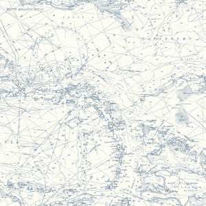 Charts Navy Map Wallpaper by Chesapeake