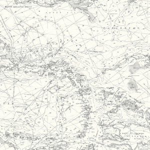 Charts Black Map Wallpaper by Chesapeake
