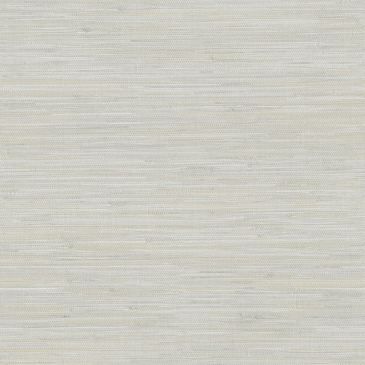 Waverly Light Grey Faux Grasscloth Wallpaper by Chesapeake Sanibel Covers about 56.4 square feet 20.5-in by 33-ft long roll Prepasted 20.5 - Fabric Carolina -