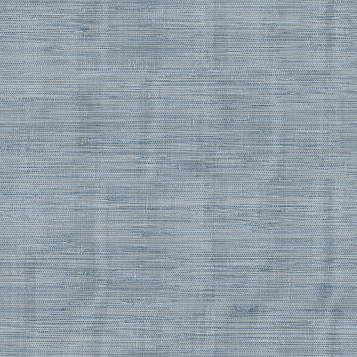 Waverly Blue Faux Grasscloth Wallpaper by Chesapeake Sanibel Covers about 56.4 square feet 20.5-in by 33-ft long roll Prepasted 20.5 - Fabric Carolina -