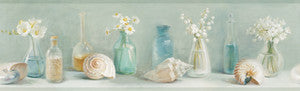 Cahoon Teal Vases Wallpaper by Chesapeake