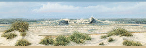 Falmouth Beige Shoreline Wallpaper by Chesapeake
