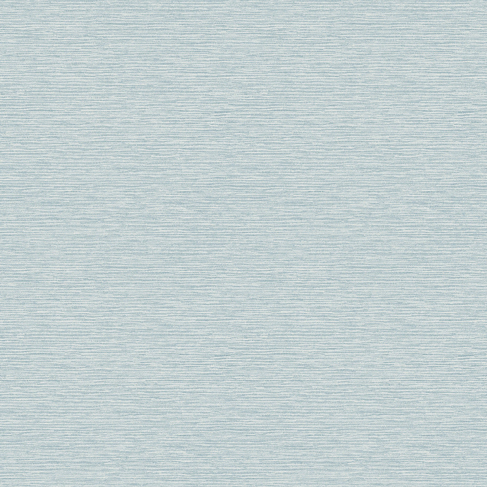 Gump Light Blue Faux Grasscloth Wallpaper by Chesapeake Flora & Fauna Covers about 56.4 square feet 20.5-in by 33-ft long roll Prepasted 20.5 - Fabric Carolina -