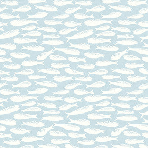 Nunkie Aqua Sardine Wallpaper by Chesapeake