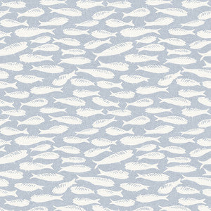 Nunkie Denim Sardine Wallpaper by Chesapeake