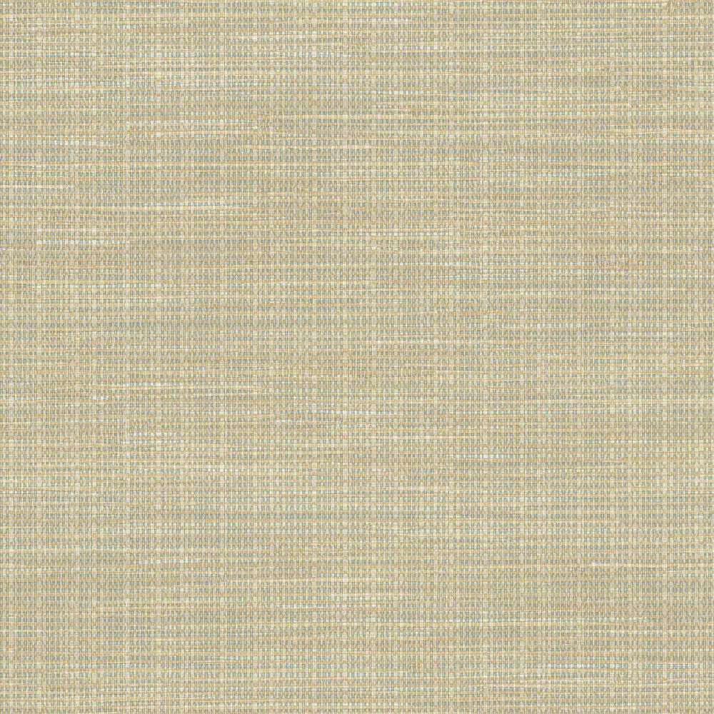 Kent Seafoam Woven Wallpaper by Chesapeake Homestead Covers about 56.4 square feet 20.5-in by 33-ft long roll Prepasted 20.5 - Fabric Carolina -