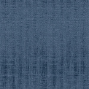 Nimmie Navy Navy Basketweave Wallpaper by Chesapeake