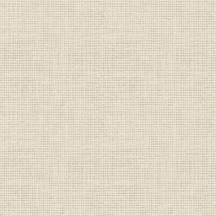 Nimmie Bone Basketweave Wallpaper by Chesapeake Homestead Covers about 56.4 square feet 20.5-in by 33-ft long roll Prepasted 20.5 - Fabric Carolina -