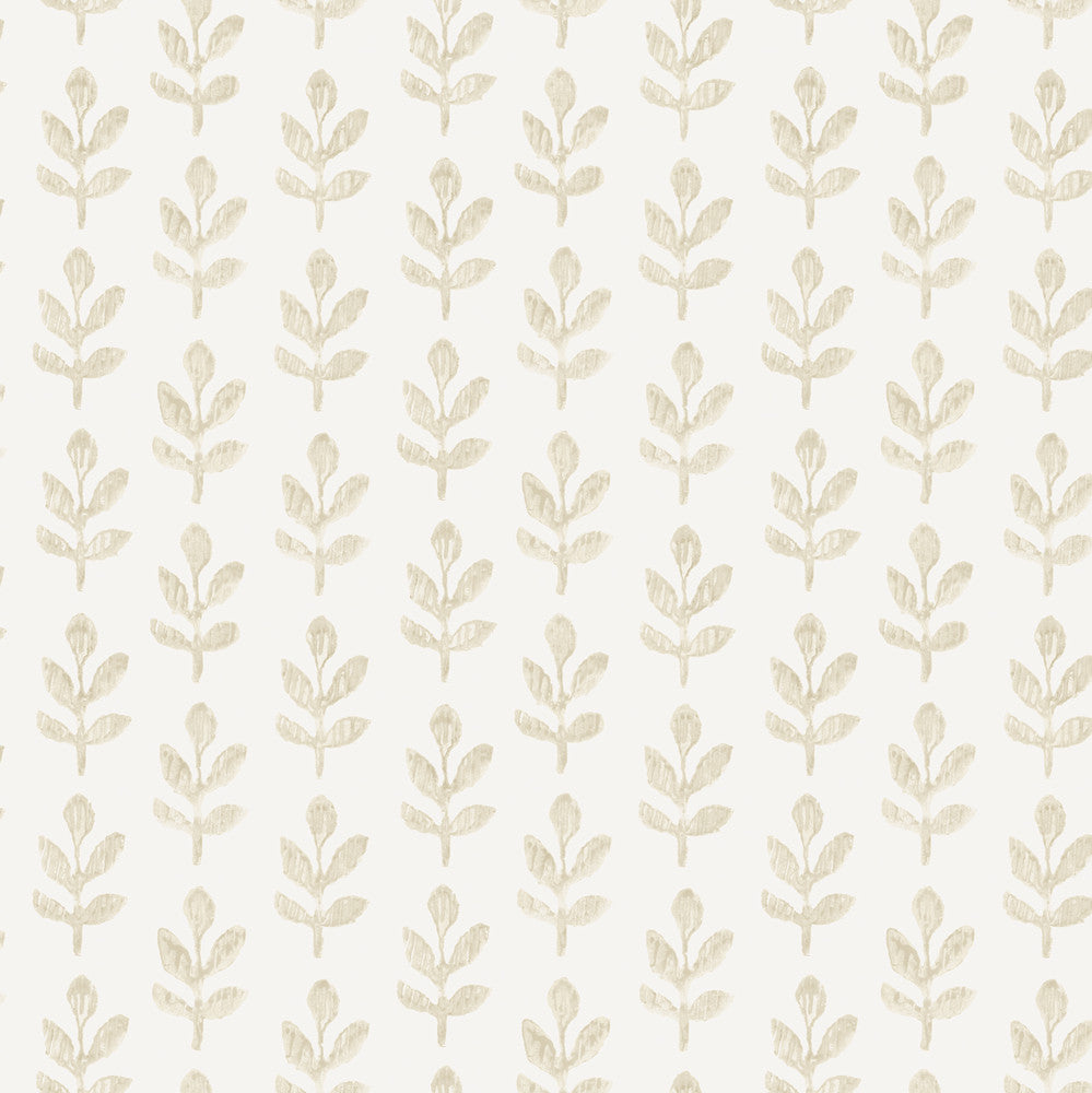 Whiskers Wheat Leaf Wallpaper by Chesapeake Homestead Covers about 56.4 square feet 20.5-in by 33-ft long roll Prepasted 5.13 - Fabric Carolina -