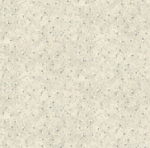 Eleanor Blue Folk Botanical Trail Wallpaper by Chesapeake