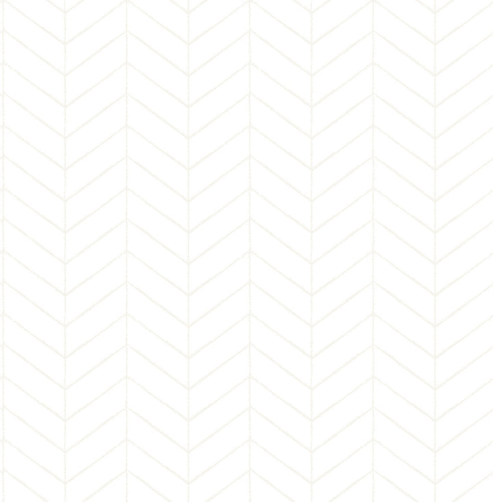 Bison Bone Herringbone Wallpaper by Chesapeake Homestead Covers about 56.4 square feet 20.5-in by 33-ft long roll Unpasted 20.9 - Fabric Carolina -