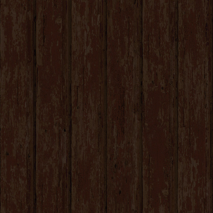 Whitman Red Weathered Wood Wallpaper by Chesapeake Homestead Covers about 56.4 square feet 20.5-in by 33-ft long roll Prepasted 20.5 - Fabric Carolina -