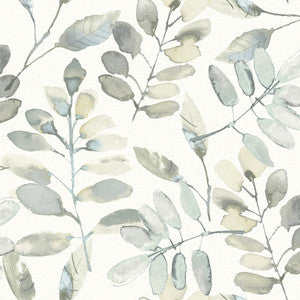 Pinnate Grey Leaves Wallpaper by Chesapeake