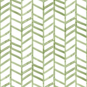 Fletching Green Geometric Wallpaper by Chesapeake