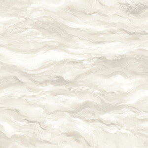 Cirrus Beige Wave Wallpaper by Chesapeake
