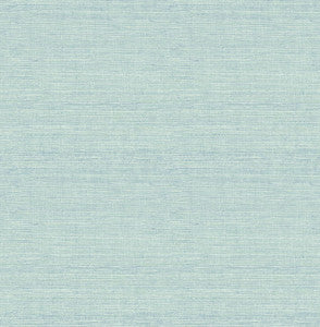 Agave Aqua Faux Grasscloth Wallpaper by Chesapeake
