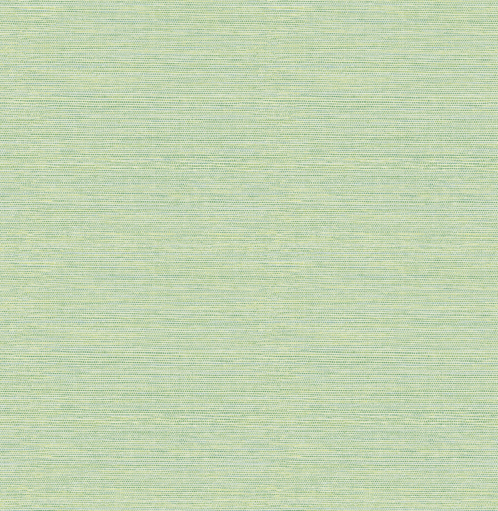 Agave Green Faux Grasscloth Wallpaper by Chesapeake Thoreau Covers about 56.4 square feet 20.5-in by 33-ft long roll Unpasted 20.9 - Fabric Carolina -