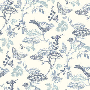 Malmo Blue Trail Wallpaper by Chesapeake