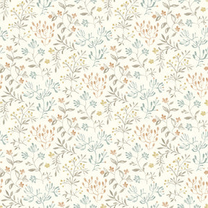 Tarragon Pastel Dainty Meadow Wallpaper by Chesapeake