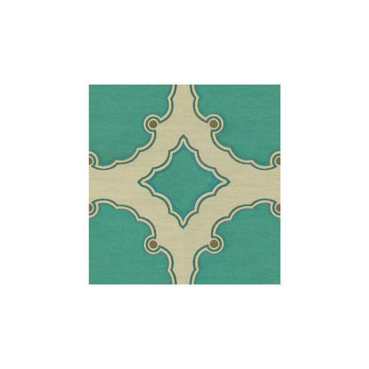 Interpretation Turquoise by Kravet Couture Fabric SILK - 100% India LIGHT Horizontal: 13 and Vertical: 14 54 - Fabric Carolina -