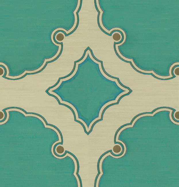 Interpretation Turquoise by Kravet Couture Fabric
