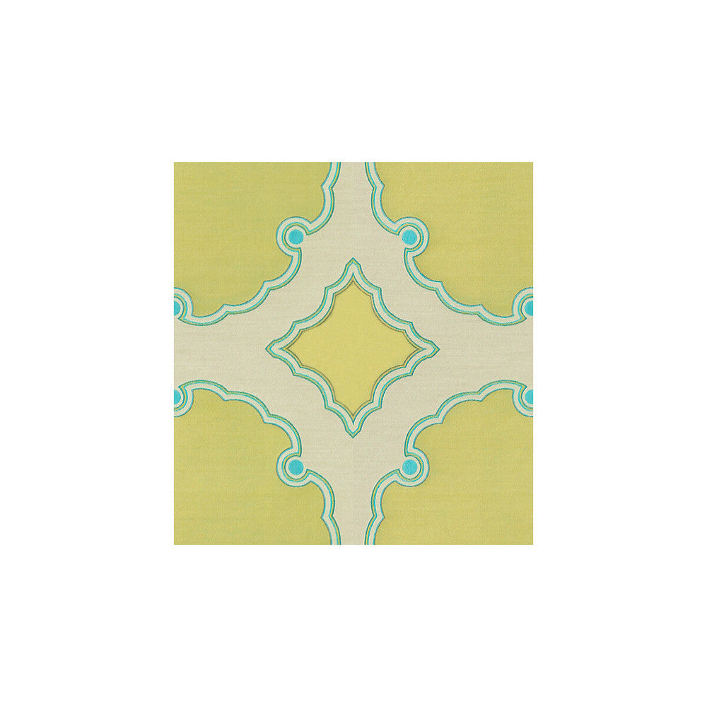 Interpretation Citron Teal by Kravet Couture Fabric SILK - 100% India LIGHT Horizontal: 13 and Vertical: 14 54 - Fabric Carolina -