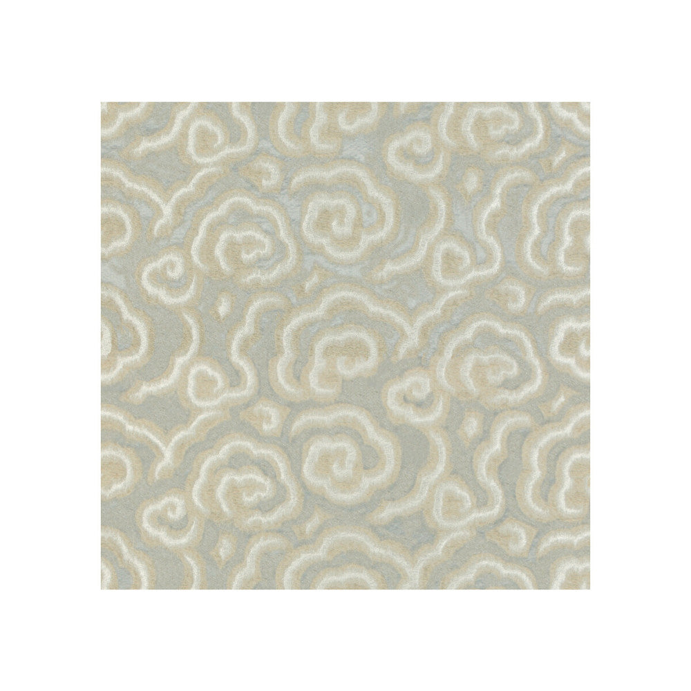 Dragon'S Breath Mercury by Kravet Couture Fabric BARBARA BARRY PANORAMA LINEN - 36%;COTTON - 31%;SILK - 17%;VISCOSE - 16% Italy LIGHT Horizontal: 27.5 and Vertical: 14 54 - Fabric Carolina -
