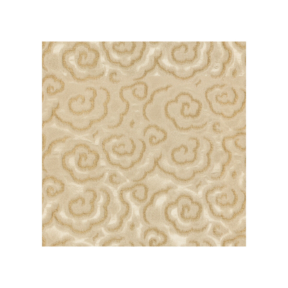 Dragon'S Breath Spungold by Kravet Couture Fabric BARBARA BARRY INDOCHINE LINEN - 36%;COTTON - 31%;SILK - 17%;VISCOSE - 16% Italy LIGHT Horizontal: 27.5 and Vertical: 14 54 - Fabric Carolina -