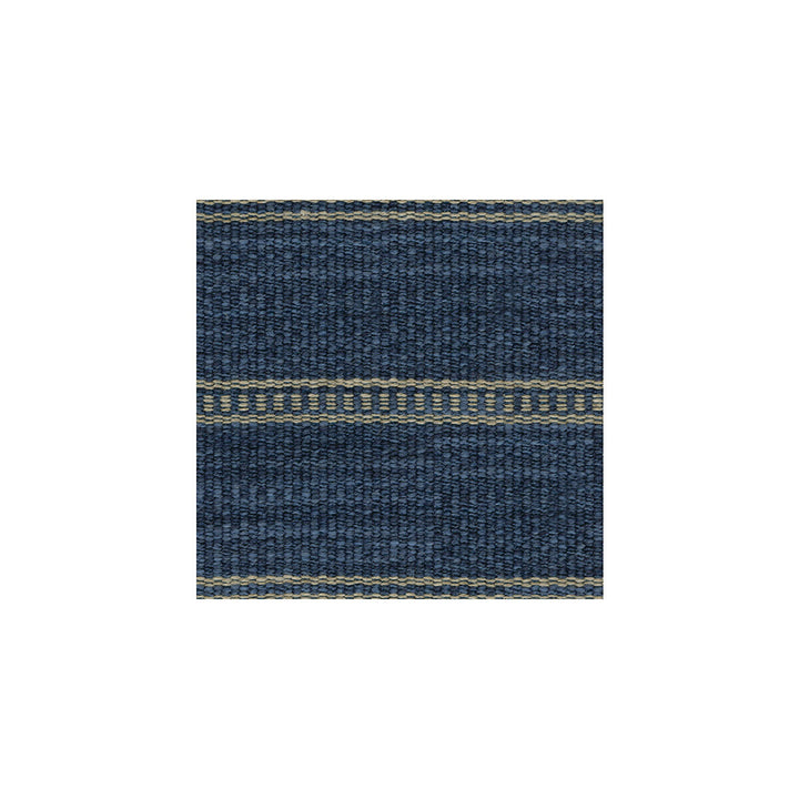 Saddle Stripe Indigo by Kravet Couture Fabric NOMAD CHIC COTTON - 30%;POLYACRYLIC - 26%;WOOL - 26%;POLYESTER - 11%;LINEN - 7% Belgium HEAVY Horizontal: 0 and Vertical: 6 53 - Fabric Carolina -