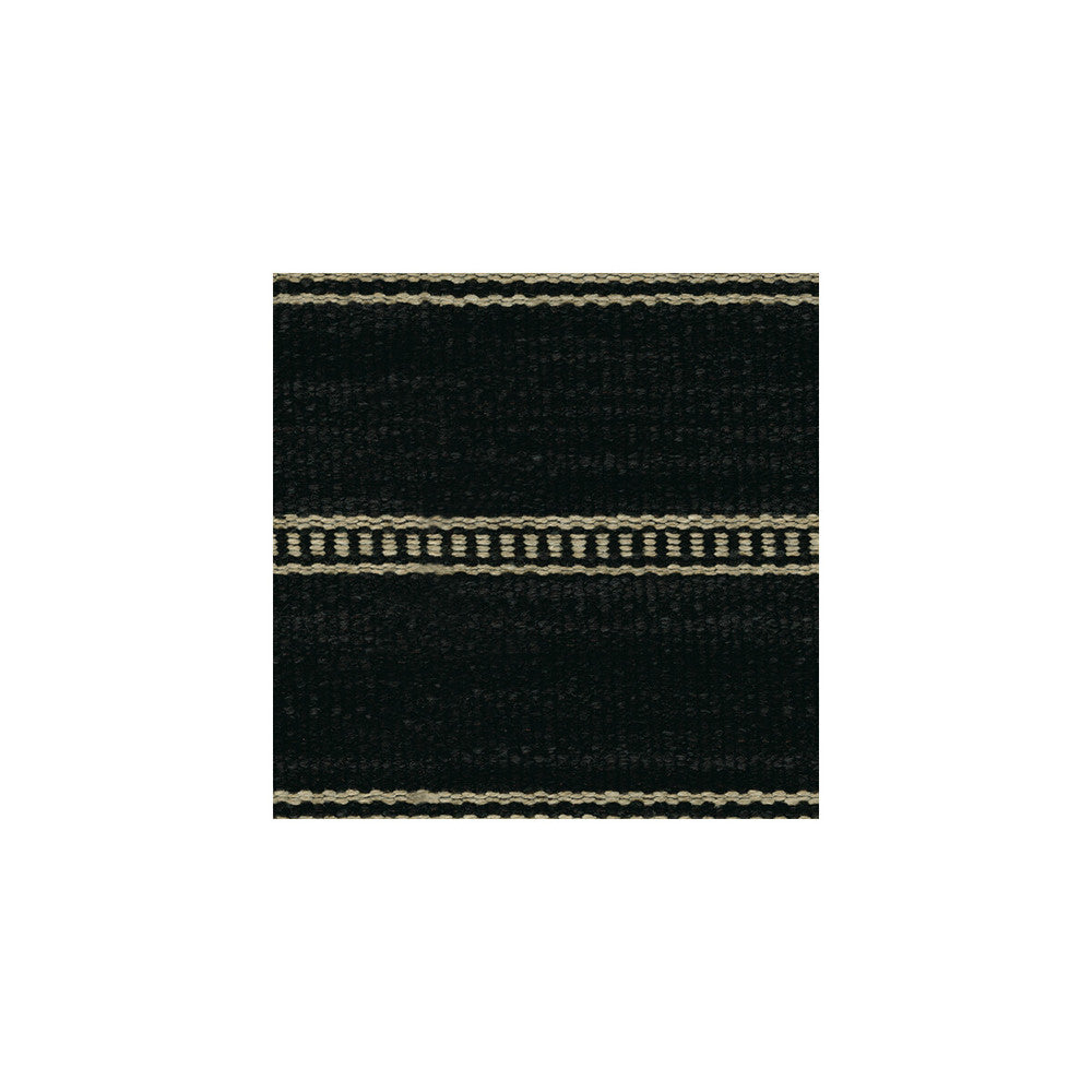 Saddle Stripe Onyx by Kravet Couture Fabric NOMAD CHIC COTTON - 30%;POLYACRYLIC - 26%;WOOL - 26%;POLYESTER - 11%;LINEN - 7% Belgium HEAVY Horizontal: 0 and Vertical: 6 53 - Fabric Carolina -