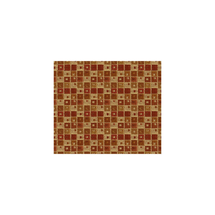 Little Boxes Spice by Kravet Contract Fabric CONTRACT GIS RECYCLED POLYESTER - 67%;COTTON - 33% United States HEAVY Horizontal: 1.5 and Vertical: 1.5 54.5 - Fabric Carolina -