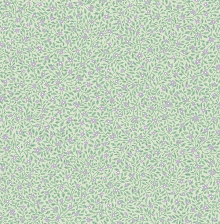 Marguerite Periwinkle Floral Wallpaper by Eijffinger Posy Covers about 59.1 square feet 21.5-in by 33-ft long roll Unpasted 20.9 - Fabric Carolina -