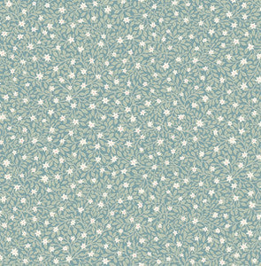 Marguerite Sea Green Floral Wallpaper by Eijffinger