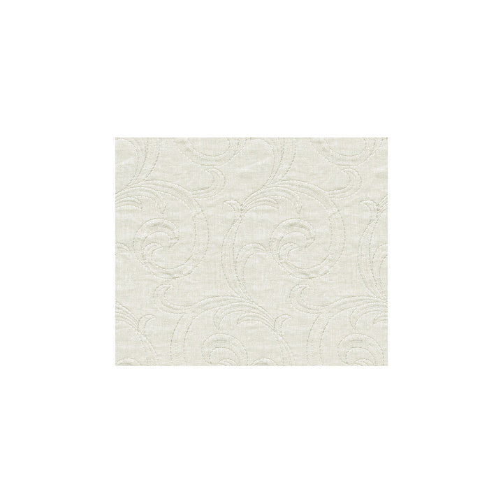 Sweet Swirl Whisper by Kravet Basics Designer Fabric CANDICE OLSON COLLECTION LINEN - 81%;VISCOSE - 17%;COTTON - 2% India - Horizontal: 5.5 and Vertical: 9 52 - Swanky Fabrics -
