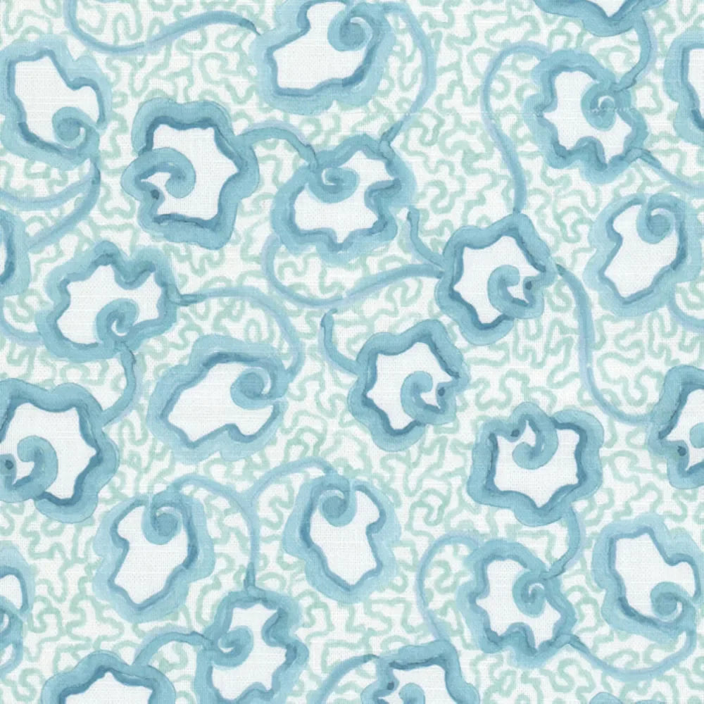 7903 Waterlily 2 Seaglass by Aoc Designer Fabric 7903 Waterlily 2 Seaglass by Aoc Fabric THE ART OF COLOR SANCTUARY 97%COT 3%LIN Pakistan CATB 117-2013 WYZENBEEK 20 000 DOUBLE RUB WEAR TEST (HEAVY DUTY) Horizontal: 9 and Vertical: 10.75 58 in - Fabric Carolina -