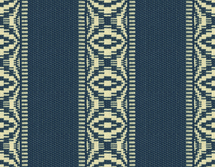 Nautica Stripe Sapphire by Kravet Design Fabric