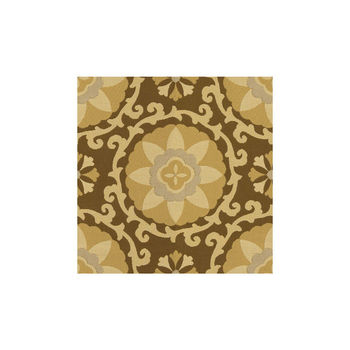 Exotic Suzani Driftwood by Kravet Design Fabric OCEANIA INDOOR OUTDOOR SOLUTION DYED ACRYLIC - 100% United States MEDIUM Horizontal: 15 and Vertical: 14 54 - Fabric Carolina -