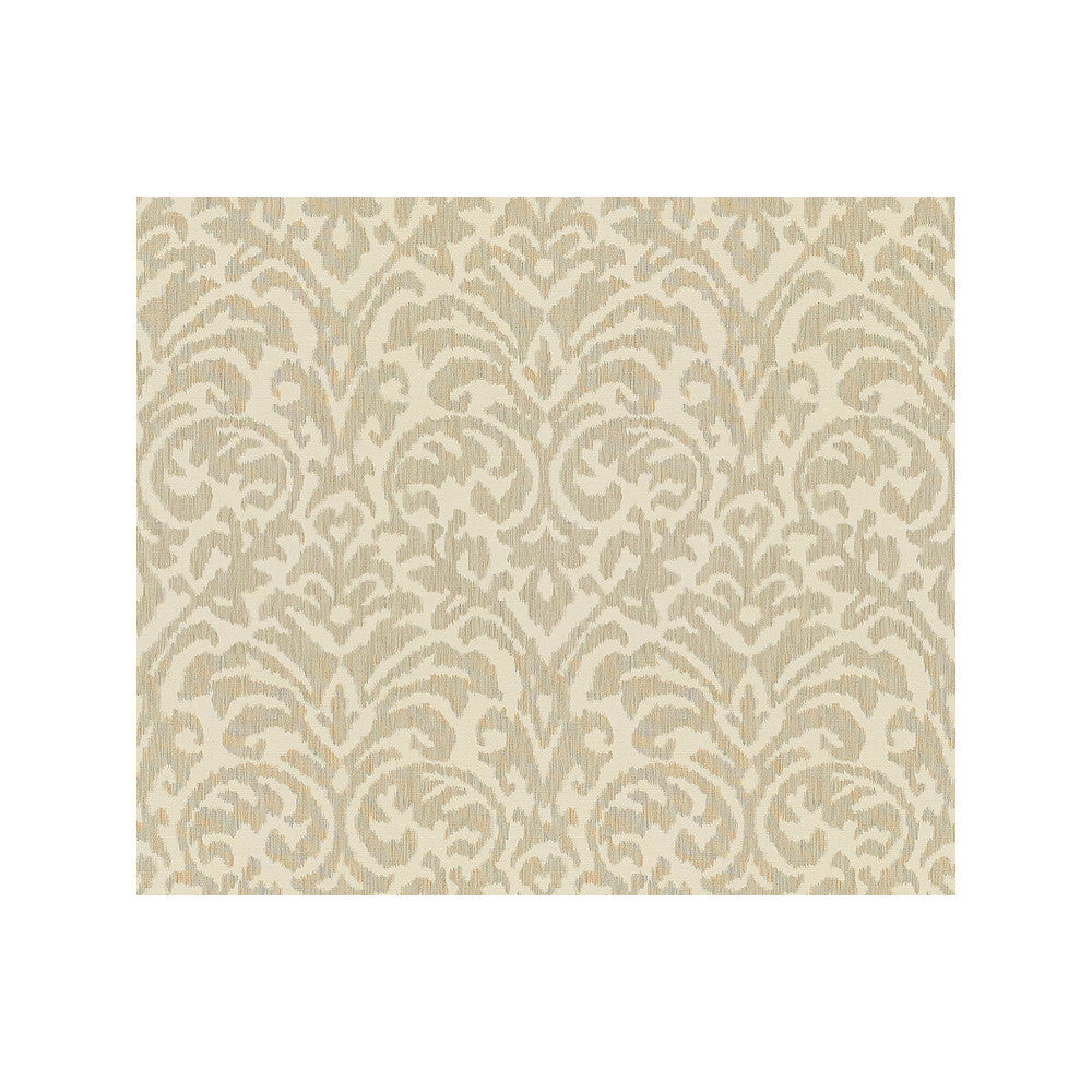 Ikat Damask Dove by Kravet Couture Fabric MODERN LUXE LINEN - 54%;COTTON - 46% India LIGHT Horizontal: 14 and Vertical: 24 53 - Fabric Carolina -