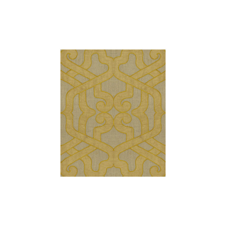 Modern Elegance Saffron by Kravet Couture Fabric MODERN COLORS II LINEN - 80%;VISCOSE - 15%;SILK - 5% India Horizontal: 13 and Vertical: 15.5 51 - Fabric Carolina -