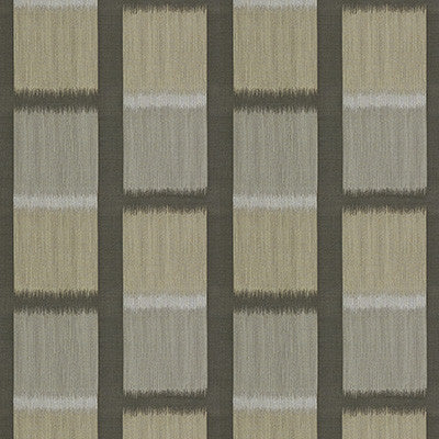 Graphic Ikat Charcoal by Kravet Couture Fabric