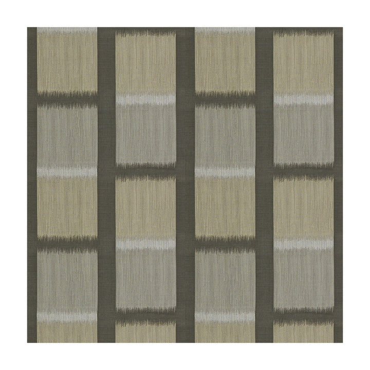 Graphic Ikat Charcoal by Kravet Couture Fabric MODERN LUXE II SILK - 75%;COTTON - 25% India Horizontal: 13 and Vertical: 12 54 - Fabric Carolina -